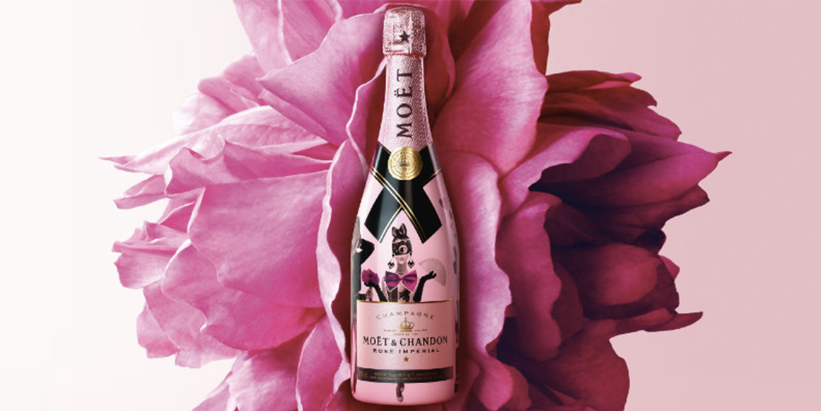 Moet rosé capsule