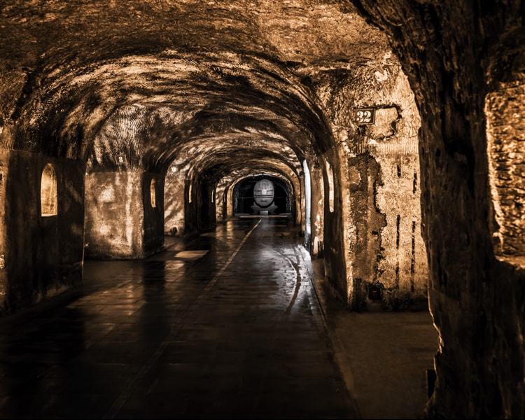 Moet & Chandon cellar, Epernay, Champagne-Ardenne, France, Europe Stock  Photo - Alamy