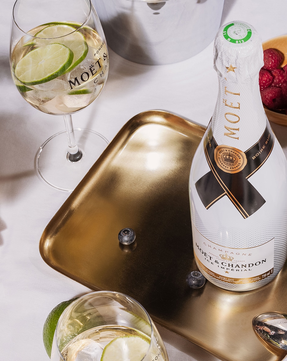 Moet & Chandon Ice Imperial Rose, Refreshing and Fruity Champagne