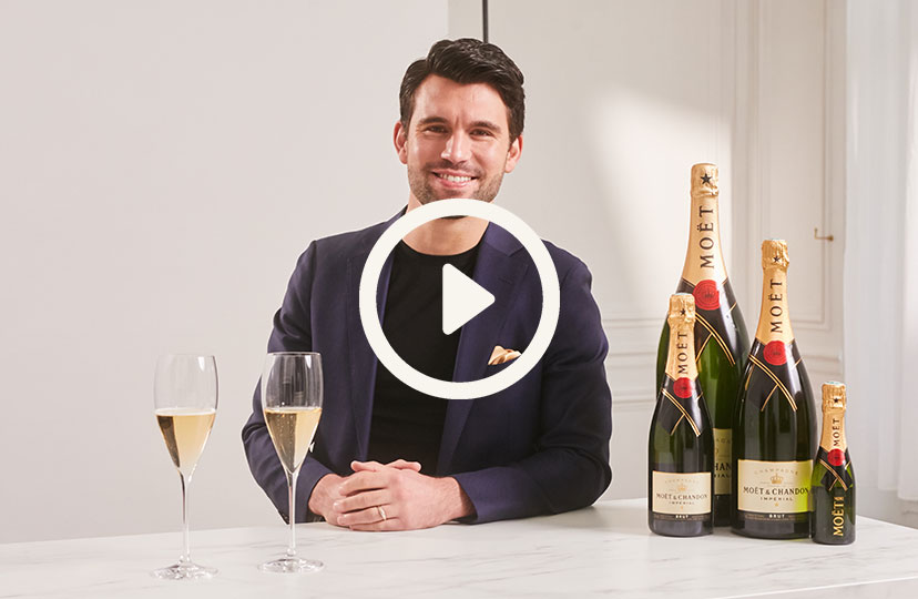 Moët & Chandon Nectar Imperial Rosé Toast Set