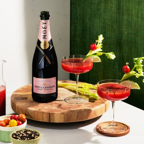 Moët & Chandon Nectar Impérial Rosé 'Official Champagne of NBA