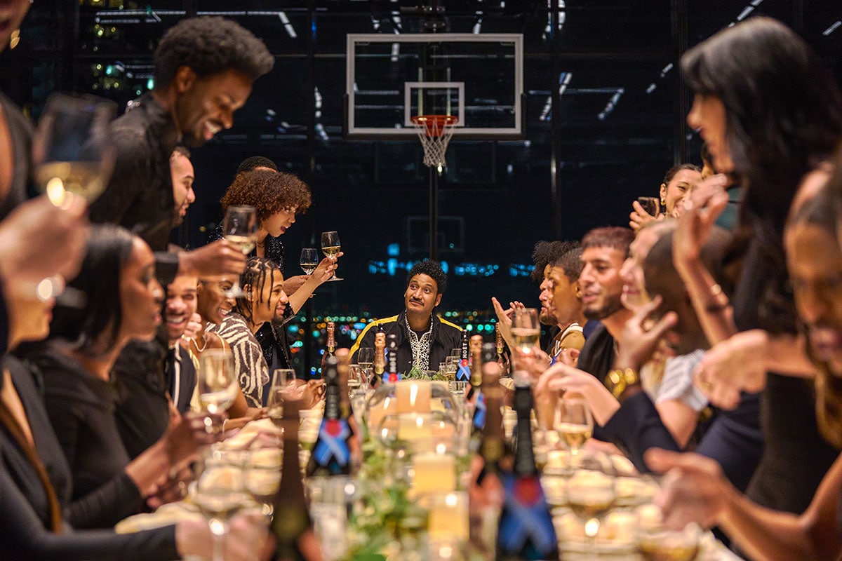 Moët & Chandon, the Official Champagne of the NBA