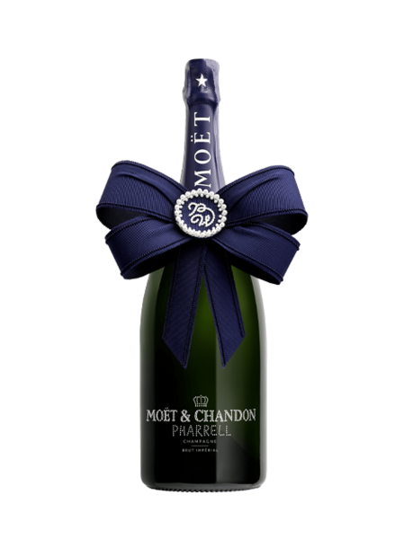 Moët & Chandon x Pharrell Williams Brut Impérial Bow Creation